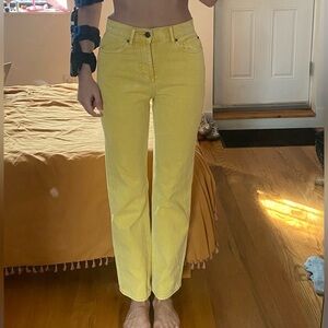 UO BDG high waisted cowboy cut jeans